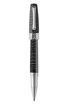 Мужского ручка-роллер zebra MONTEGRAPPA бесцветного цвета, арт. ISE8TRCZ | Фото 1 (Региональные ограничения белый список (Axapta Mercury): Не проставлено; Материал сплава: Серебро; Нос: Не проставлено)