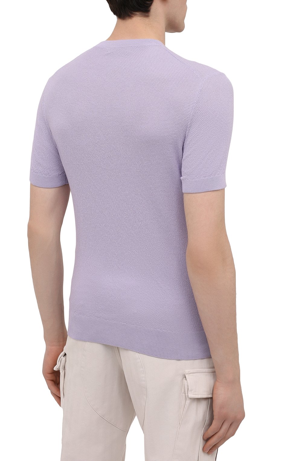 Джемпер из хлопка и шелка IL BORGO CASHMERE, арт. 55-821G0, фото 4