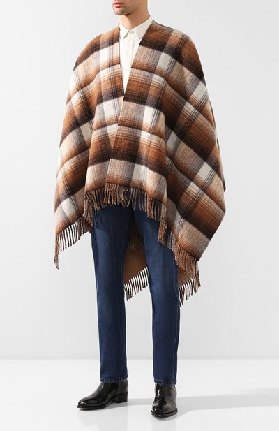 Шерстяное пончо GUCCI, арт. 553118/4G200, фото 3