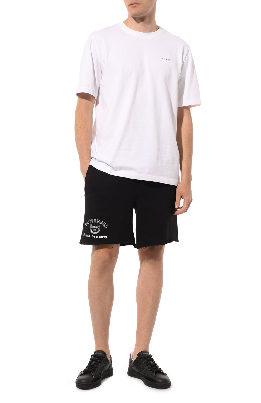 Хлопковые шорты DOMREBEL, арт. MVARSITY/SH0RTS, фото 2