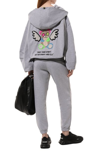 Хлопковая толстовка BARROW, арт. F4BWW0ZH108, фото 2