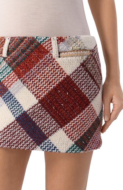 Шерстяная юбка Missoni DS25WH14/BC005L Разноцветный  DS25WH14/BC005L Фото 5