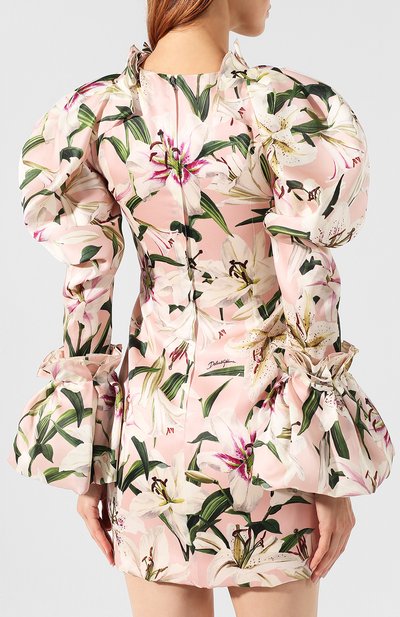 Шелковое платье DOLCE & GABBANA, арт. F6D9KT/HS150, фото 4
