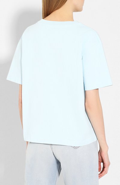 Хлопковая футболка ACNE STUDIOS, арт. AL0135, фото 4
