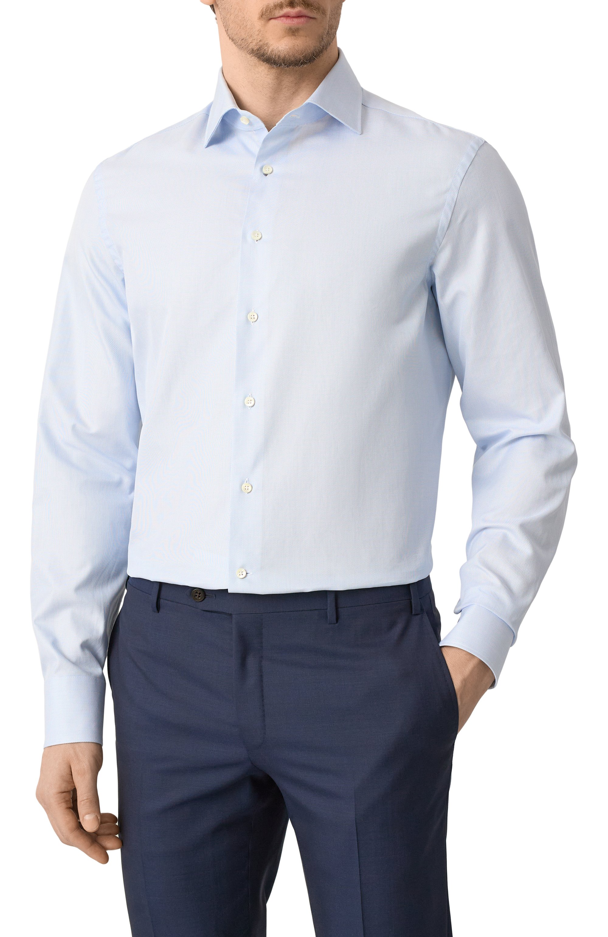 Хлопковая сорочка CANALI, арт. CCL7098/GD03314, фото 3