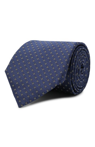 Мужской шелковый галстук CANALI, арт. 18/HJ03133