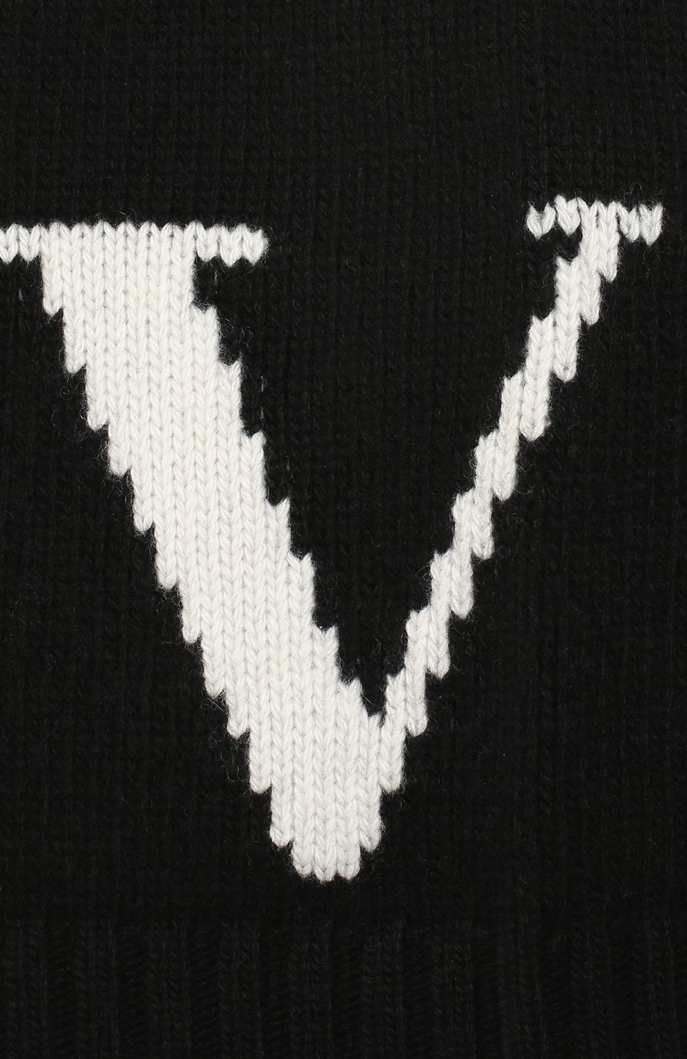 Балаклава из смеси шерсти и кашемира vltn  VALENTINO, арт. SY2HM00BXKS, фото 3