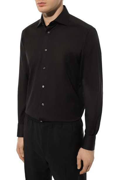 Хлопковая сорочка ZEGNA, арт. 704104A7/9MS0BA, фото 3