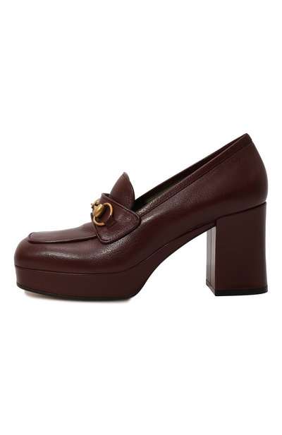 Кожаные туфли GUCCI, арт. 572228 0G0V0, фото 4