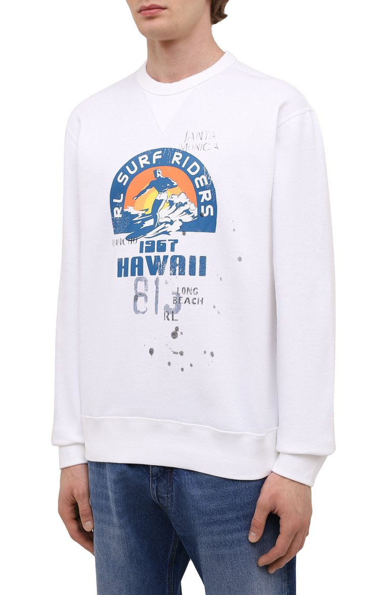 Хлопковый свитшот POLO RALPH LAUREN, арт. 710842444, фото 1