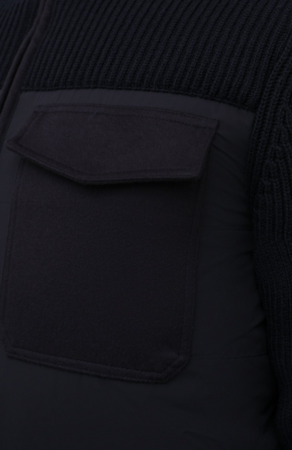 Комбинированная куртка CORNELIANI, арт. 88LM60-1820164/00, фото 5