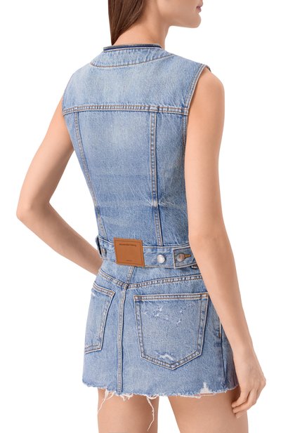 Джинсовый жилет ALEXANDER WANG, арт. 4DC2261990, фото 4
