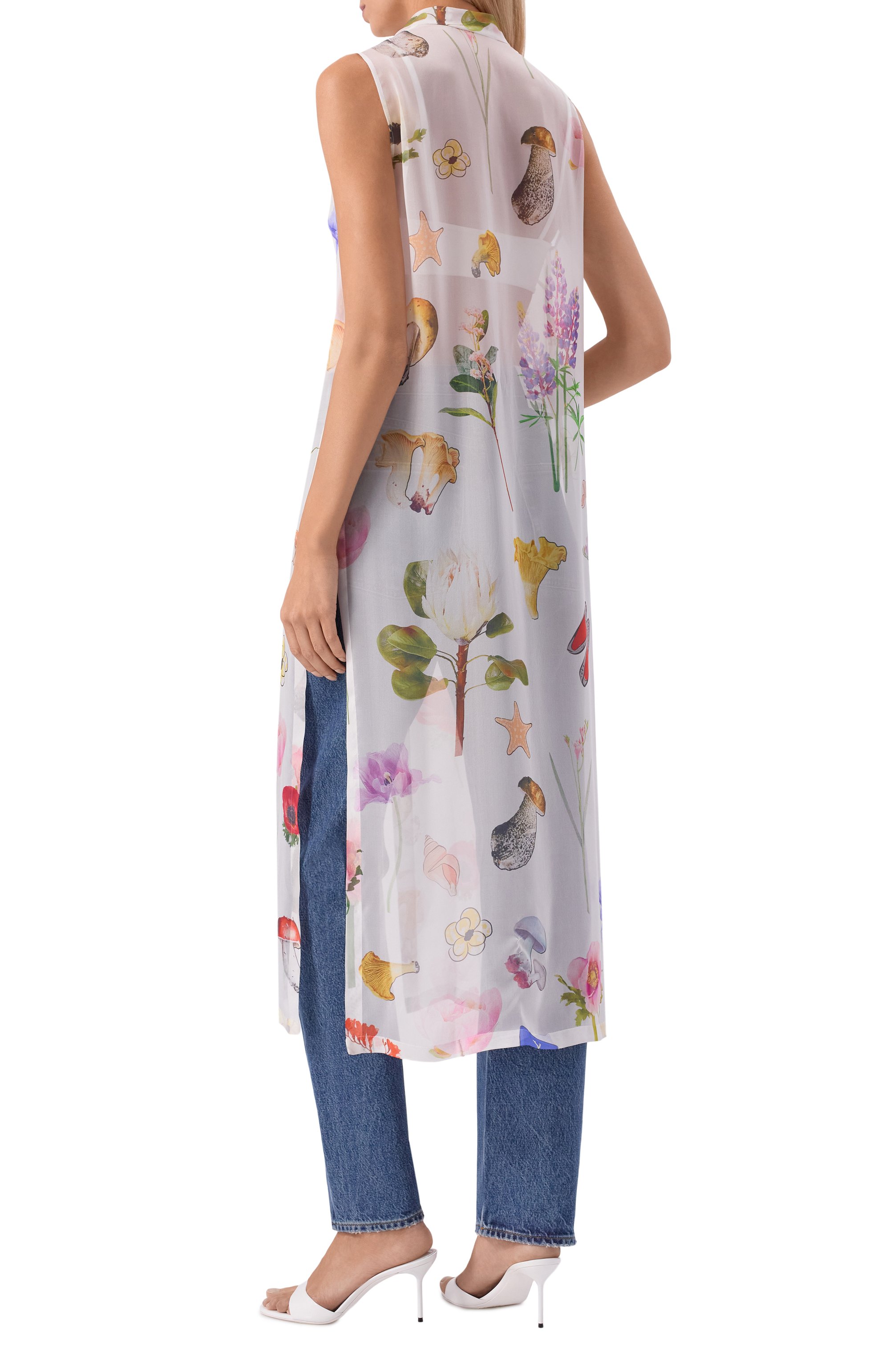 Шелковый топ YANINA, арт. T-3109B, фото 4