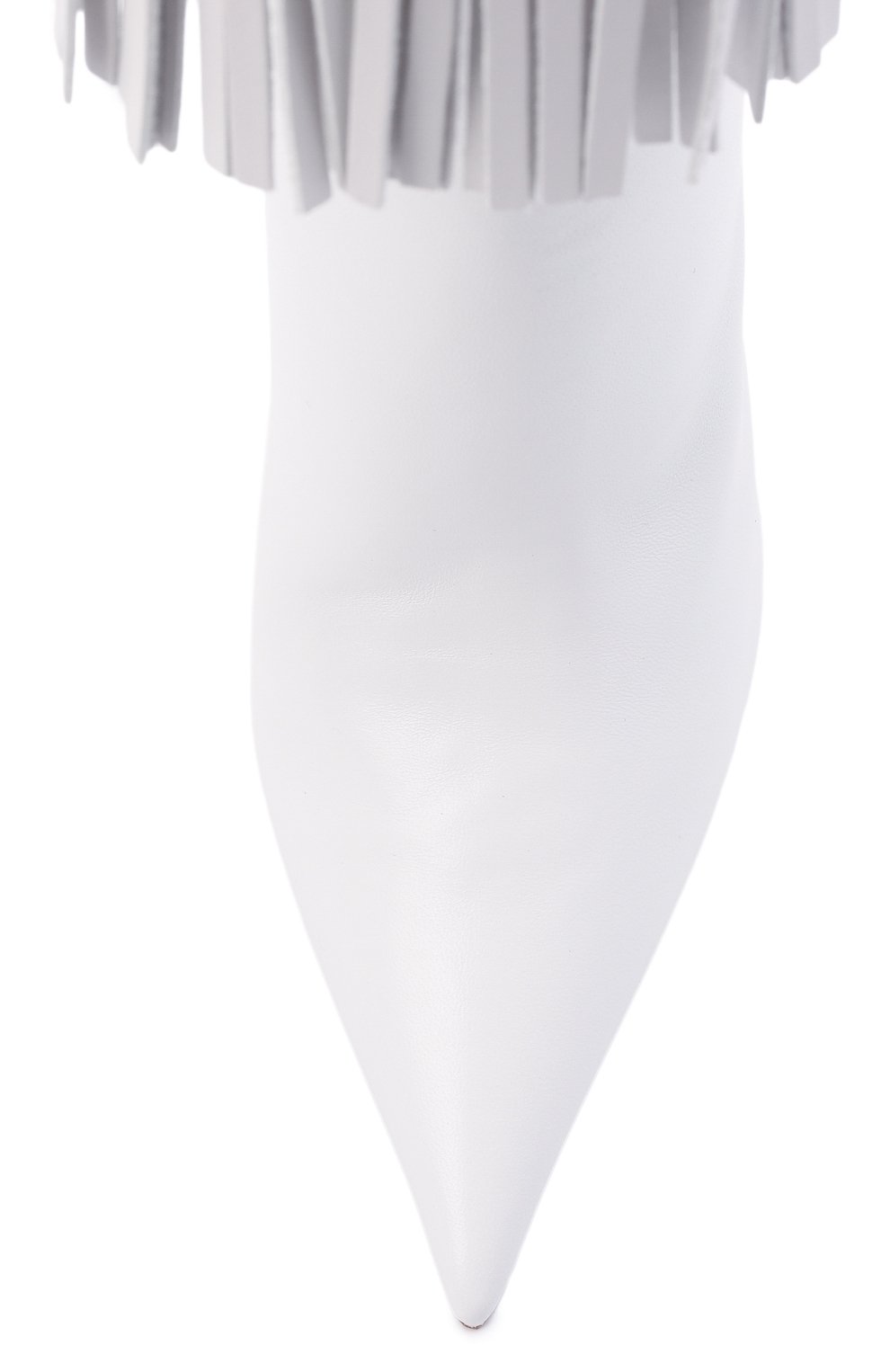 Кожаные сапоги lily AMINA MUADDI белого цвета по цене 157000 руб., арт. LILY B00T/NAPPA/WHITE, фото 6 Кожаные сапоги lily AMINA MUADDI, арт. LILY B00T/NAPPA/WHITE, фото 6