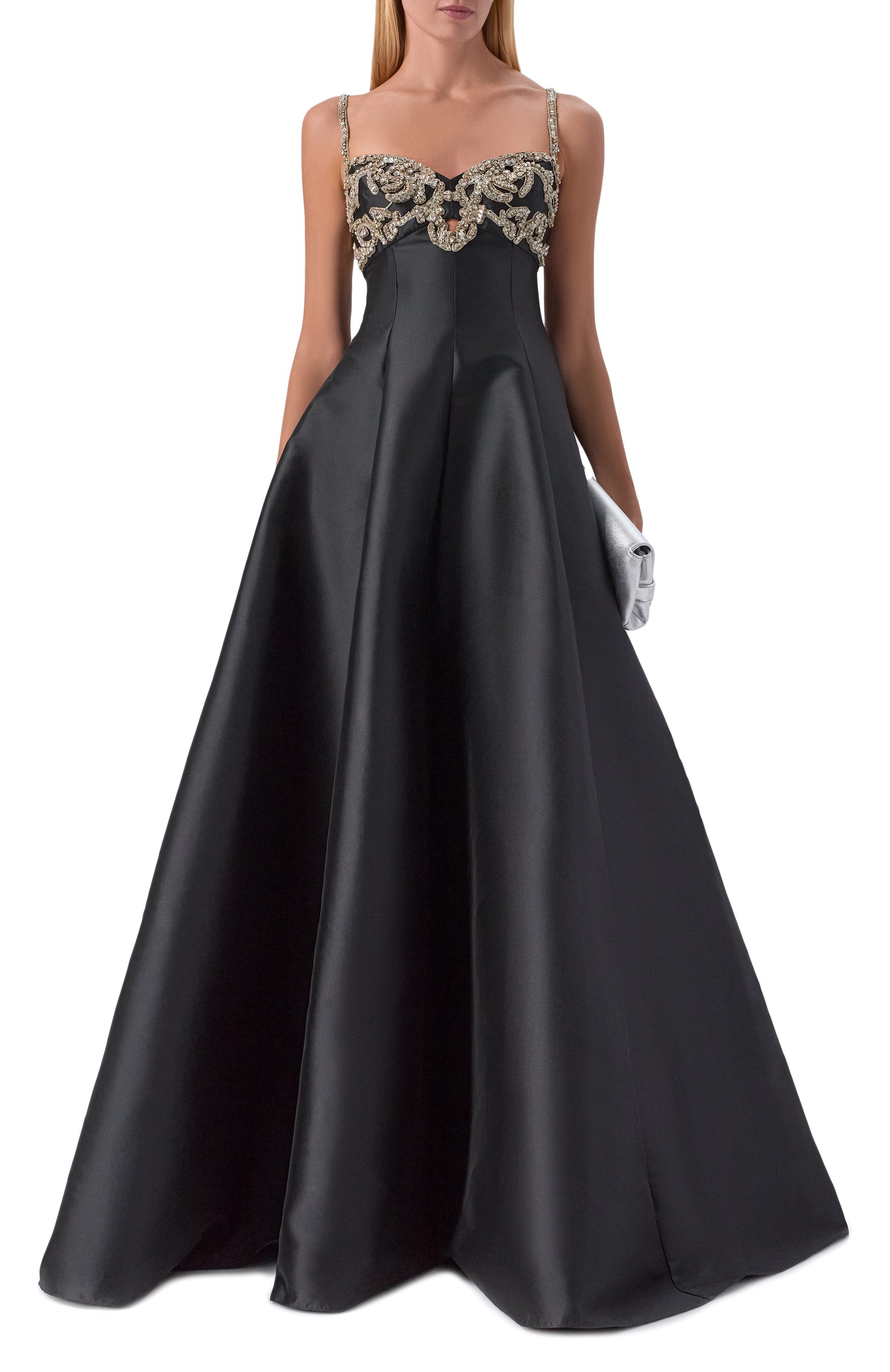 Платье ZUHAIR MURAD черного цвета по цене 746500 руб., арт. PDR25016/MIPL007, фото 2 Платье ZUHAIR MURAD, арт. PDR25016/MIPL007, фото 2