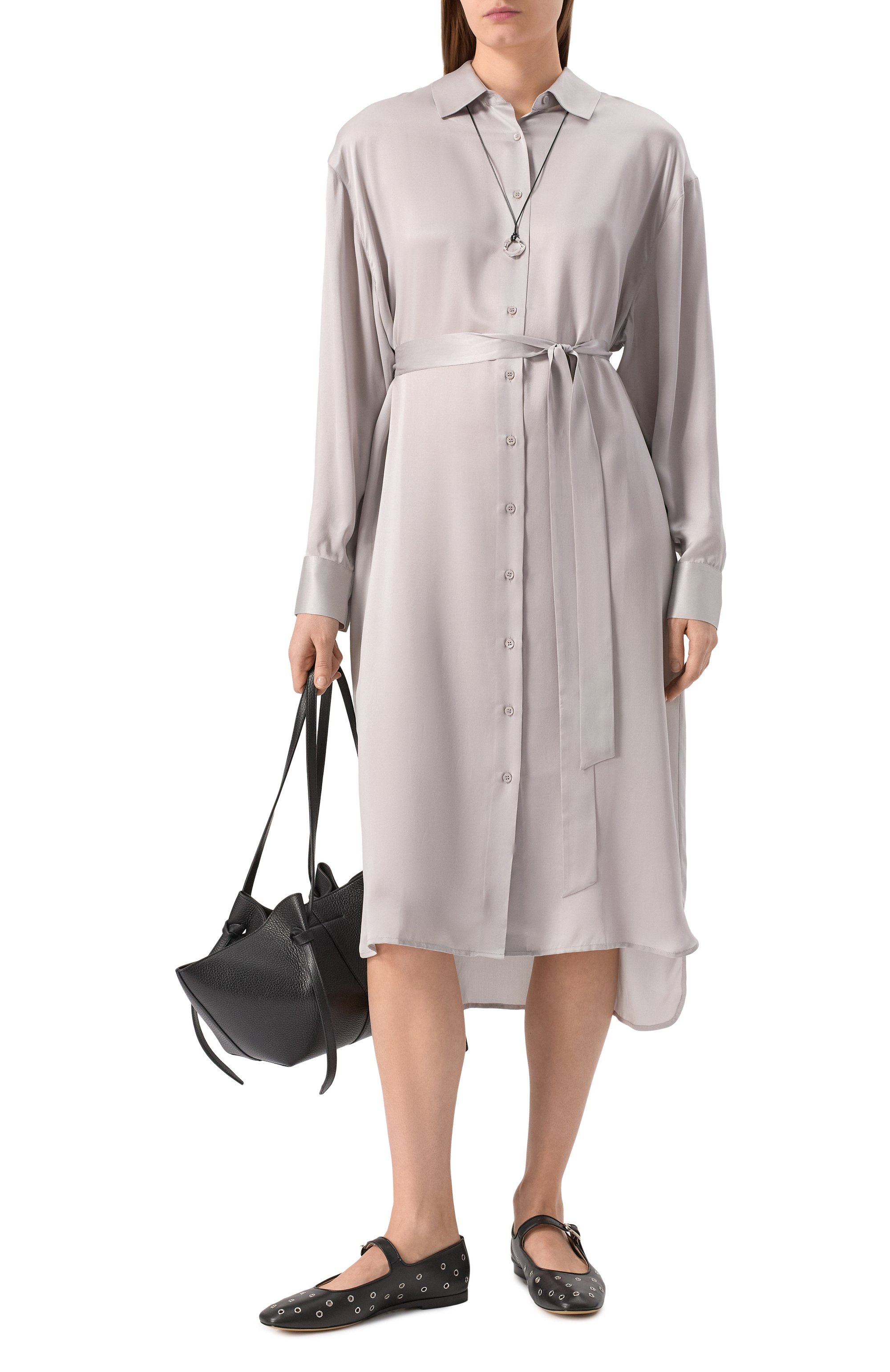 Атласное платье IRO, арт. WP33BARIA, фото 2