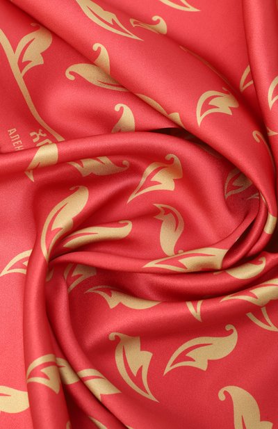 Шелковый платок ХОХЛОМА Х АЛЕНА АХМАДУЛЛИНА, арт. WTA1116, фото 3