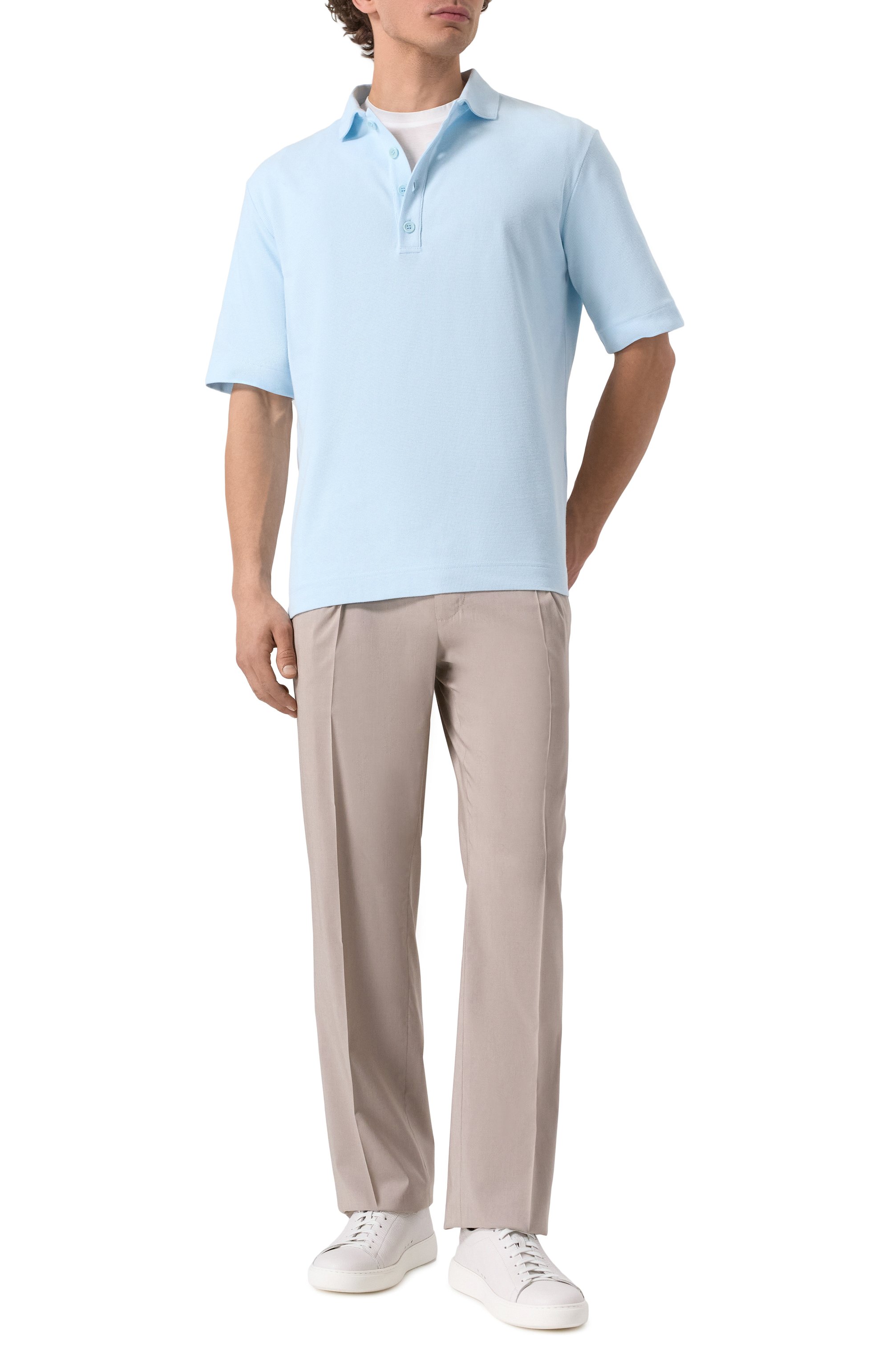 Хлопковое поло MVST, арт. 25E/X1P/0/F011/4061, фото 2