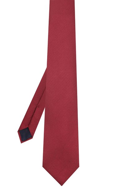 Шелковый галстук CORNELIANI красного цвета по цене 14550 руб., арт. 85U302-0120302/00, фото 2 Шелковый галстук CORNELIANI, арт. 85U302-0120302/00, фото 2