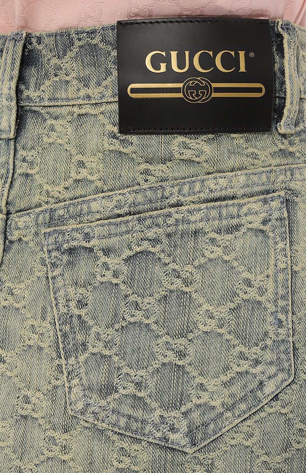 Джинсовая юбка GUCCI, арт. 678789 XDBOK, фото 5