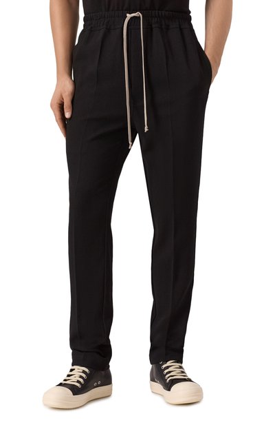 Шерстяные брюки RICK OWENS, арт. RU02E1390/WA, фото 3