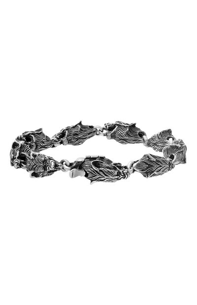 Браслет волки GL JEWELRY серебряного цвета по цене 78430 руб., арт. GL400013-S97-215, фото 3 Браслет волки GL JEWELRY, арт. GL400013-S97-215, фото 3