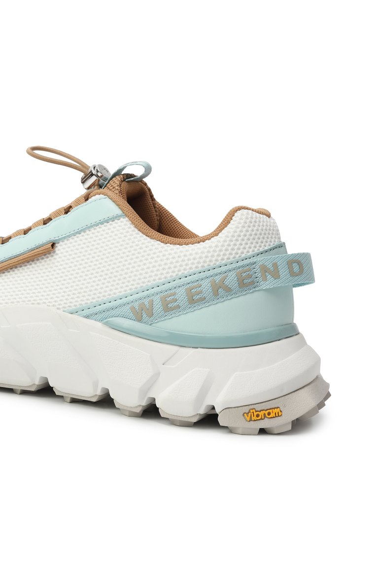 Женские текстильные кроссовки albatro WEEKEND MAX MARA разноцветного цвета, арт. ALBATR0 | Фото 7 (Материал внешний: Текстиль, Натуральная кожа; Подошва: Платформа; Материал внутренний: Текстиль; Стили: Кэжуэл; Кросс-КТ: Низкие; Автоматизация ТО: Проставлено; Автоматизация состава: Проставлено)