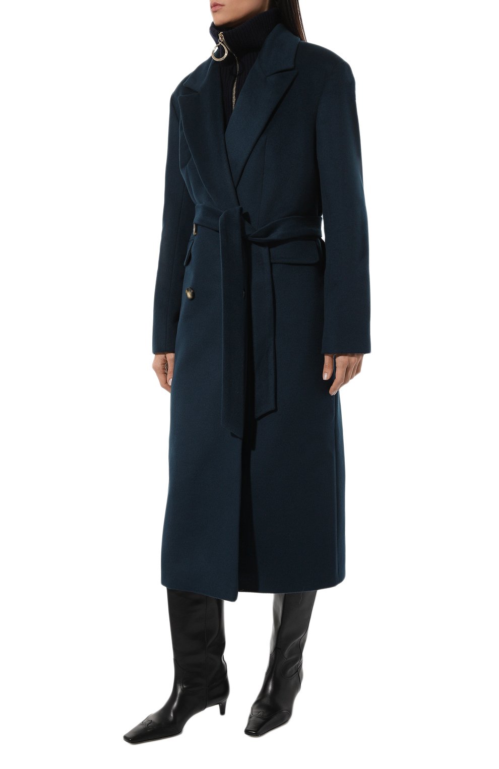 Пальто из шерсти и вискозы LESYANEBO, арт. ICONIC/H-405/OLZ, фото 3