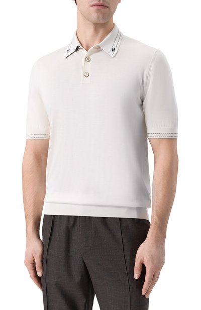 Шелковое поло DOLCE & GABBANA, арт. GXZ02T/JBS0I, фото 3