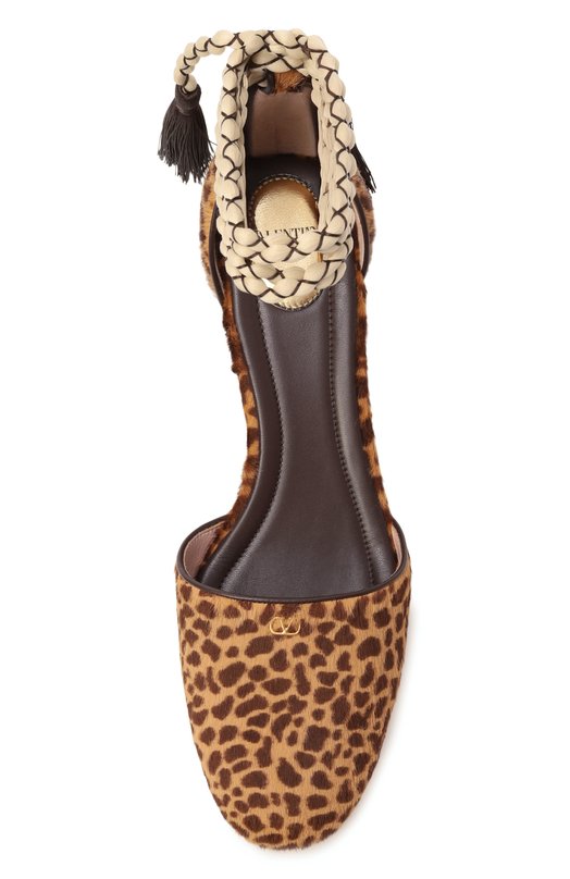 Кожаные туфли D'orsay Bondie 45 Valentino 8W2S0NI5/XJJ Леопардовый  8W2S0NI5/XJJ Фото 6