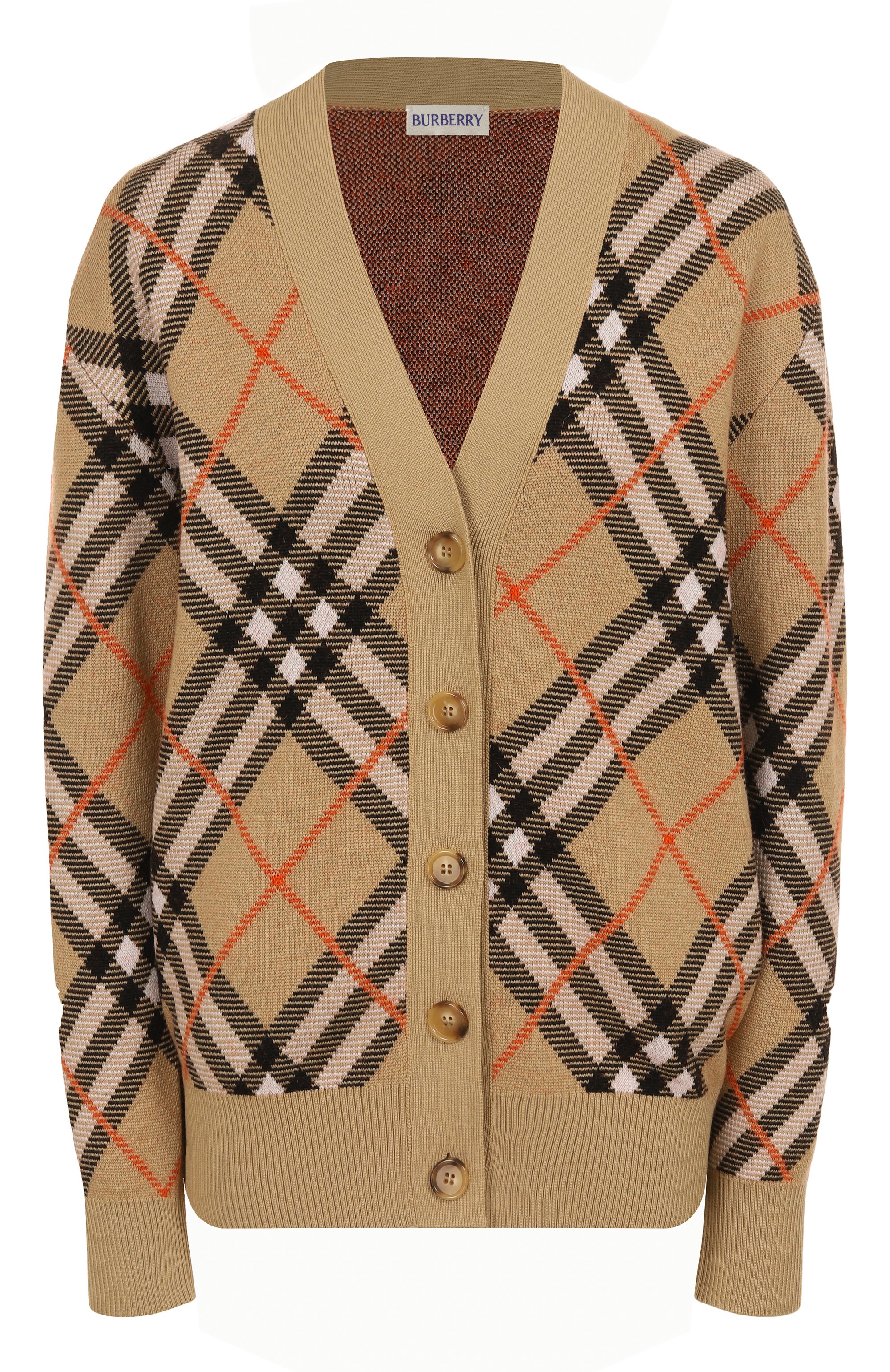 Шерстяной кардиган BURBERRY, арт. 8093491, фото 1