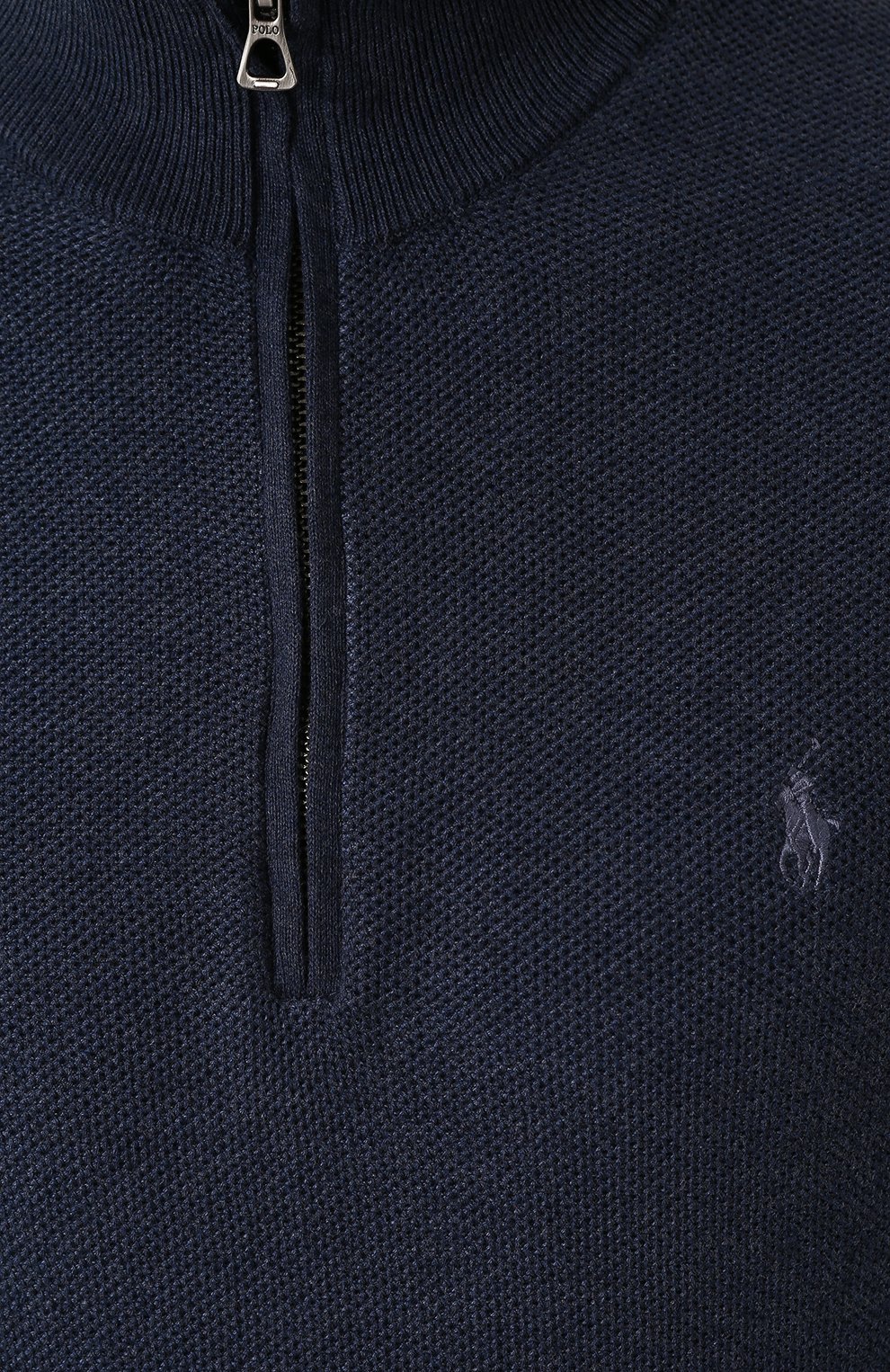 Хлопковый джемпер с воротником на молнии POLO RALPH LAUREN, арт. 710683936, фото 5