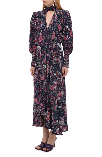 Шелковое платье ISABEL MARANT, арт. R02038-21A021I/BISMA, фото 3