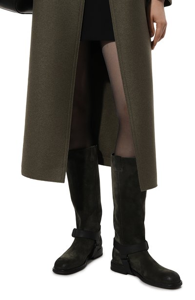 Замшевые сапоги aquilea PANTANETTI хаки цвета по цене 59600 руб., арт. 18140A/PERRY LAVAGNA, фото 3 Замшевые сапоги aquilea PANTANETTI, арт. 18140A/PERRY LAVAGNA, фото 3