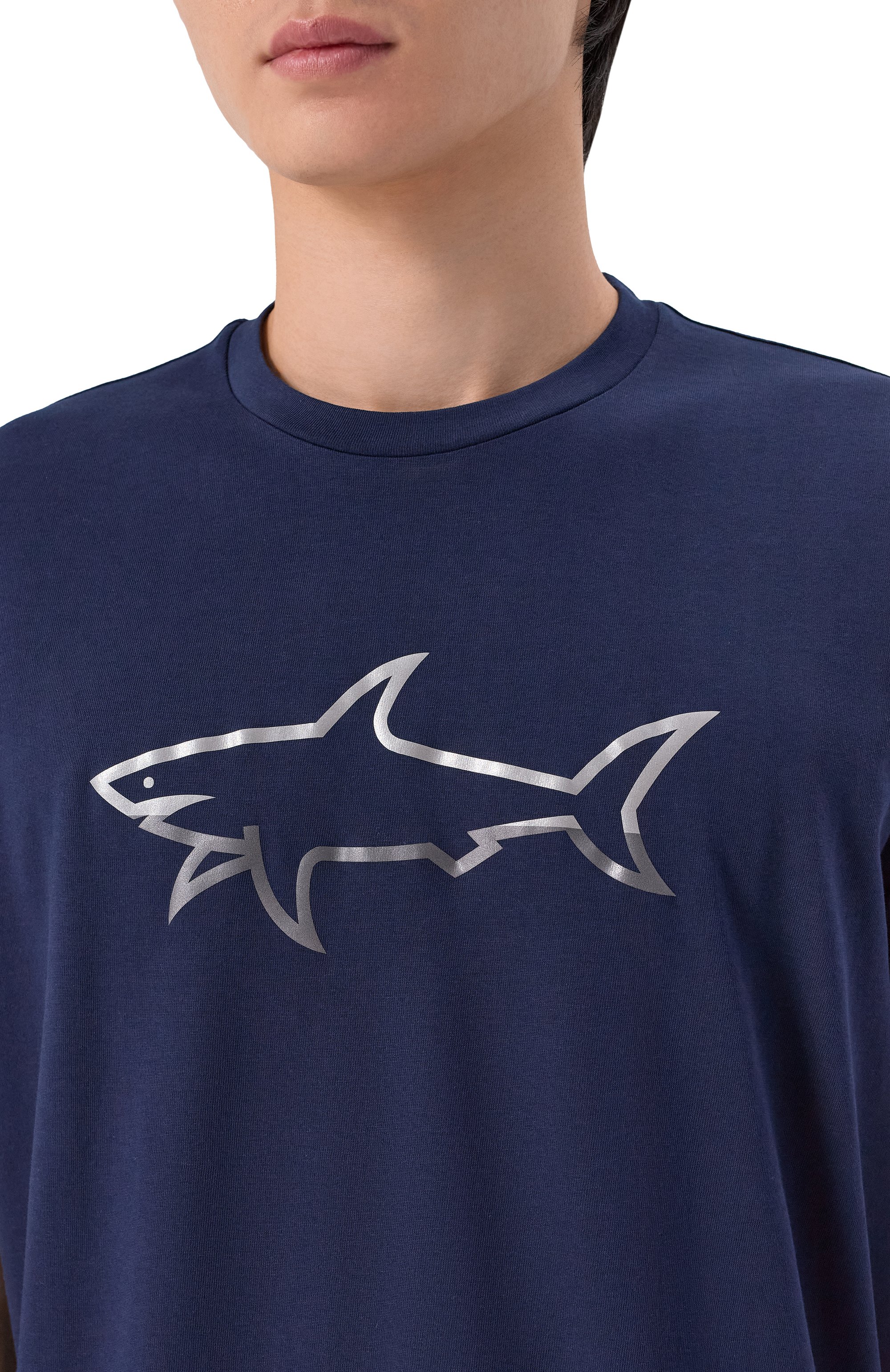 Хлопковая футболка PAUL&SHARK, арт. 25411078, фото 5