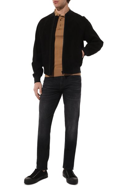 Замшевый бомбер BOSS, арт. 50485069, фото 2