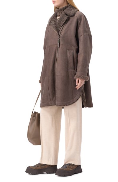 Дубленка из овчины BRUNELLO CUCINELLI, арт. MPMCY9674, фото 2