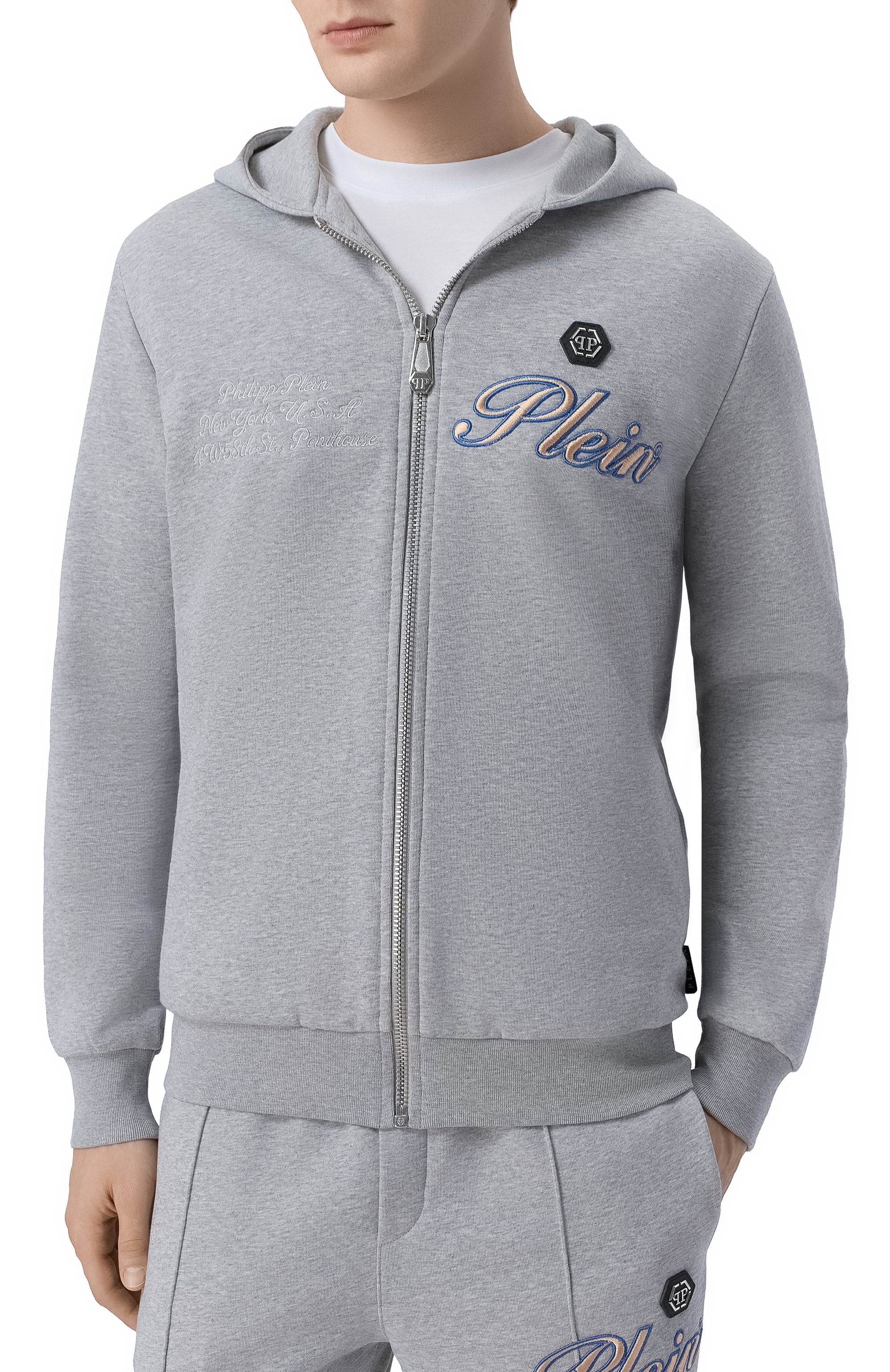 Хлопковая толстовка PHILIPP PLEIN, арт. SAFC MJB3953 PTE180N, фото 3