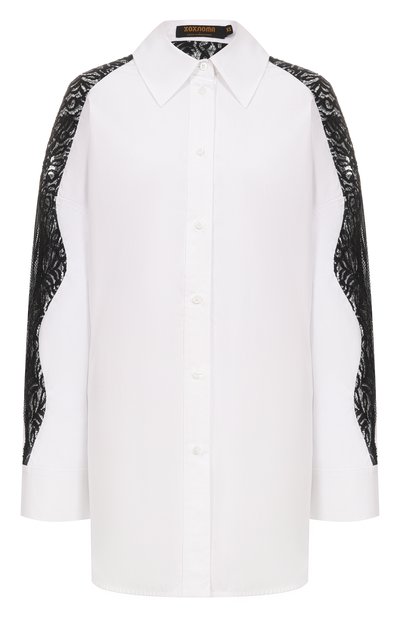 Женская хлопковая рубашка ХОХЛОМА Х АЛЕНА АХМАДУЛЛИНА, арт. WTB1321