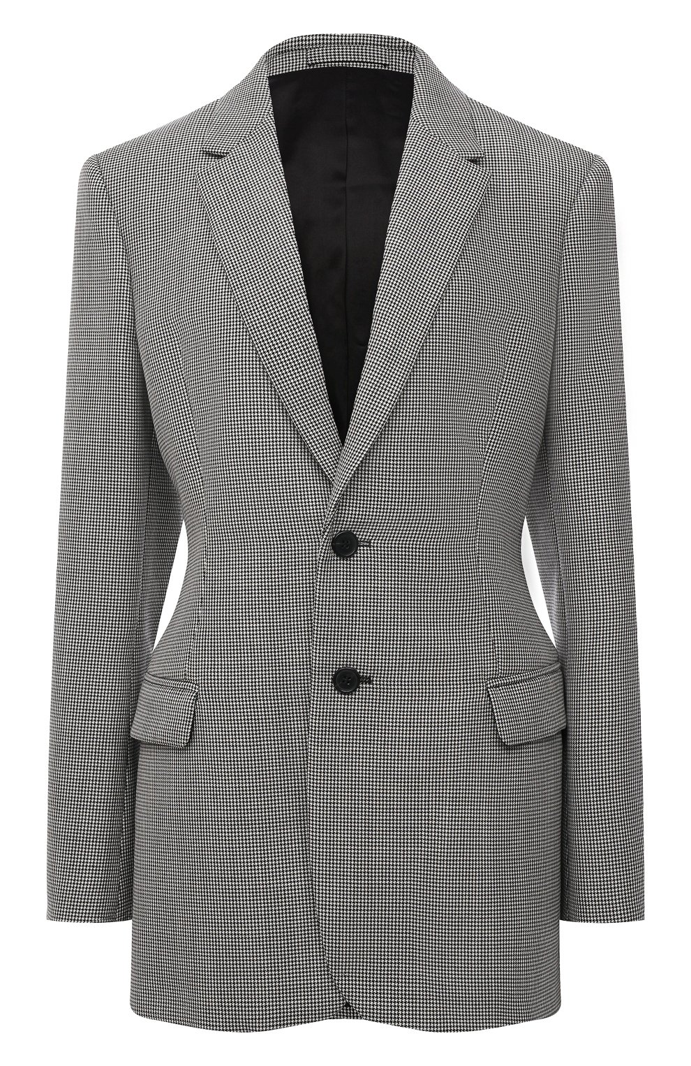 Шерстяной жакет WARDROBE.NYC черно-белого цвета по цене 127000 руб., арт. W4015HTPC, фото 1 Шерстяной жакет WARDROBE.NYC, арт. W4015HTPC, фото 1