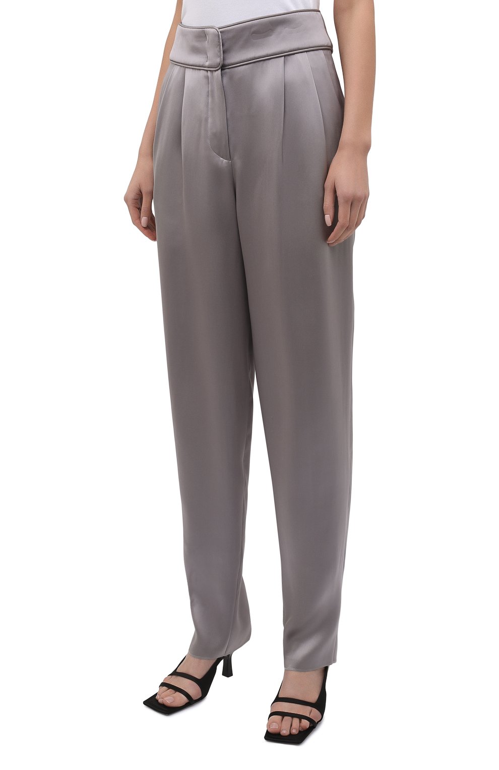 Шелковые брюки GIORGIO ARMANI, арт. 1SHPP0G2/T001Y, фото 3