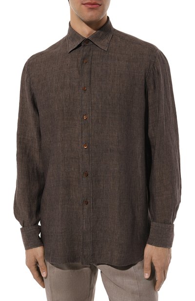 Льняная рубашка STEFANO RICCI, арт. MC004617/LX2330, фото 3