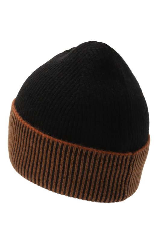 Кашемировая шапка Zegna BNI/UEAT02A8 Чёрный  BNI/UEAT02A8 Фото 2