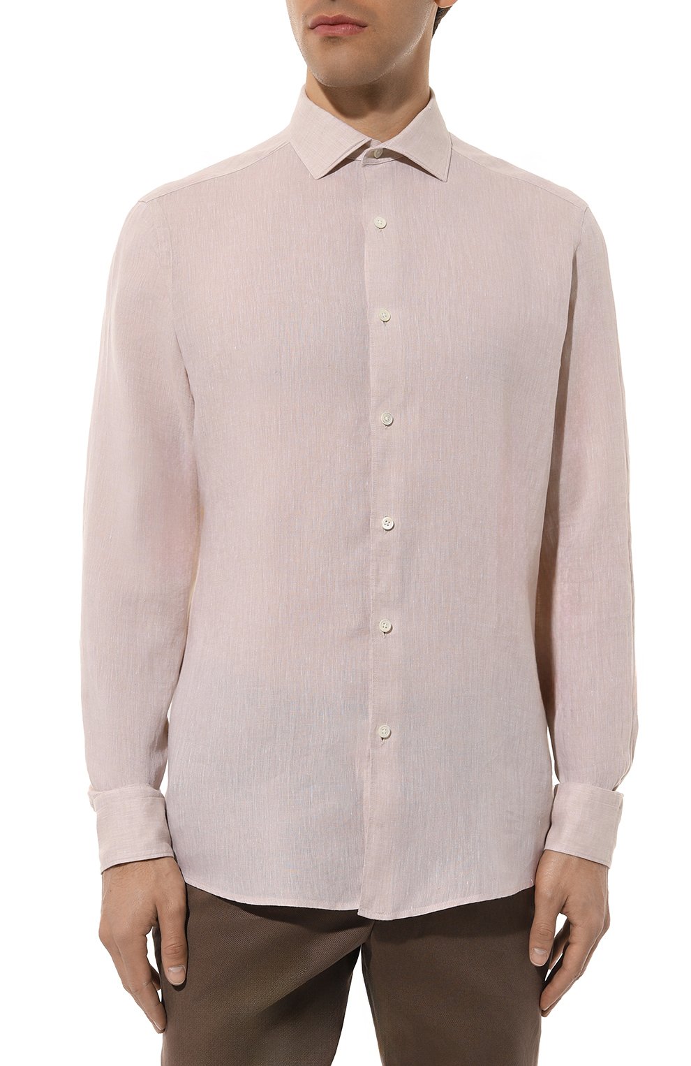 Льняная рубашка ZEGNA, арт. UDX38A7/SRF5, фото 3