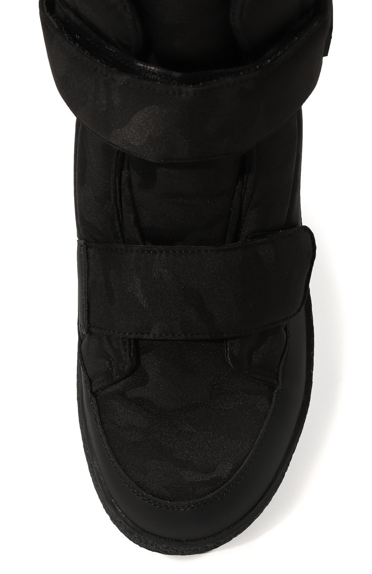Мужские текстильные сапоги JOG DOG черного цвета, арт. 1206AMIGR3-066 | Фото 6 (Материал внешний: Текстиль; Материал сплава: Проставлено; Материал утеплителя: Без утеплителя; Материал внутренний: Текстиль; Подошва: Массивная; Драгоценные камни: Проставлено; Мужское Кросс-КТ: Сапоги-обувь)
