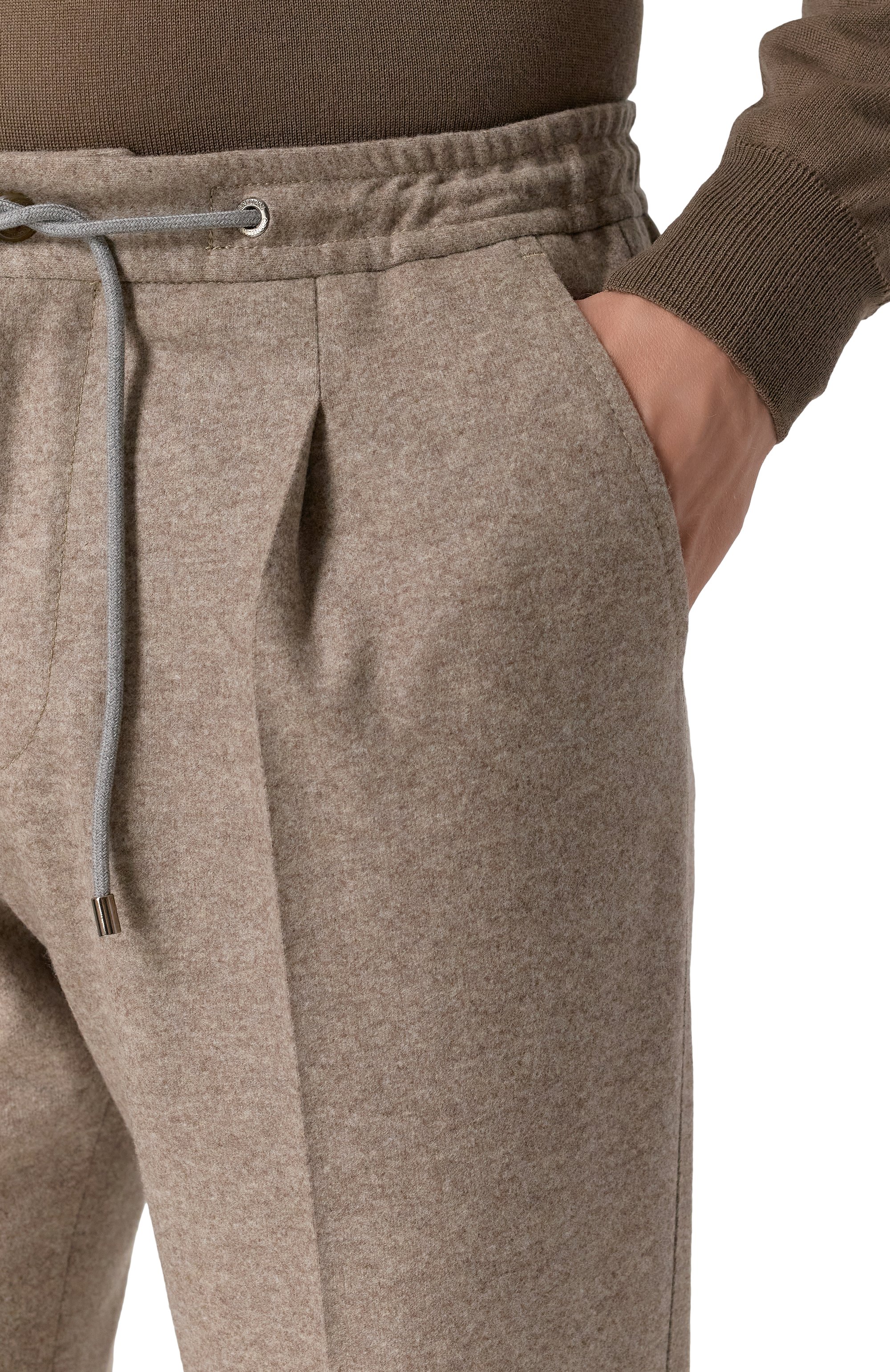 Шерстяные брюки CORNELIANI, арт. 264L19-2618801, фото 5