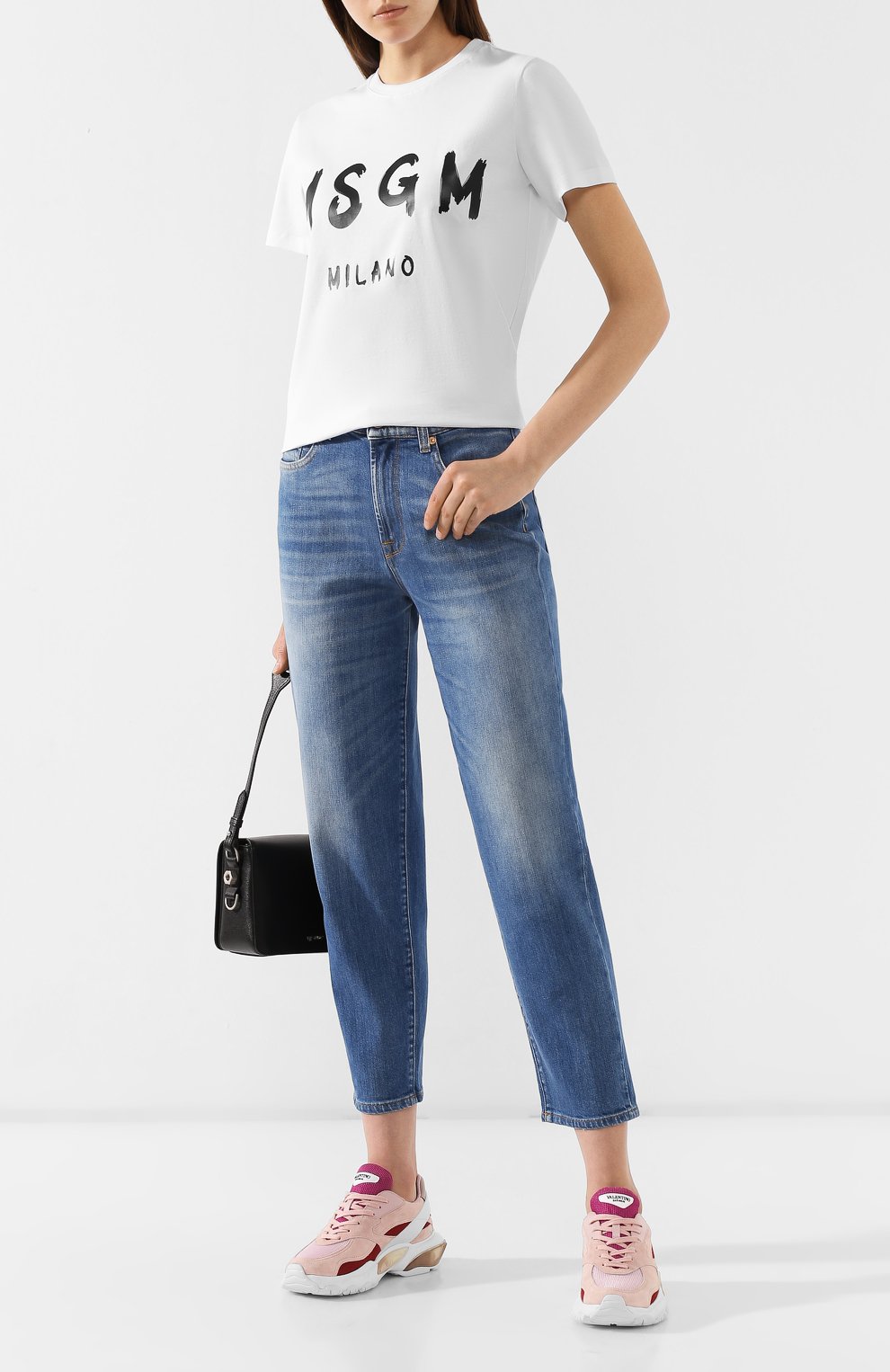 Хлопковая футболка MSGM, арт. 2741MDM60 195797, фото 2