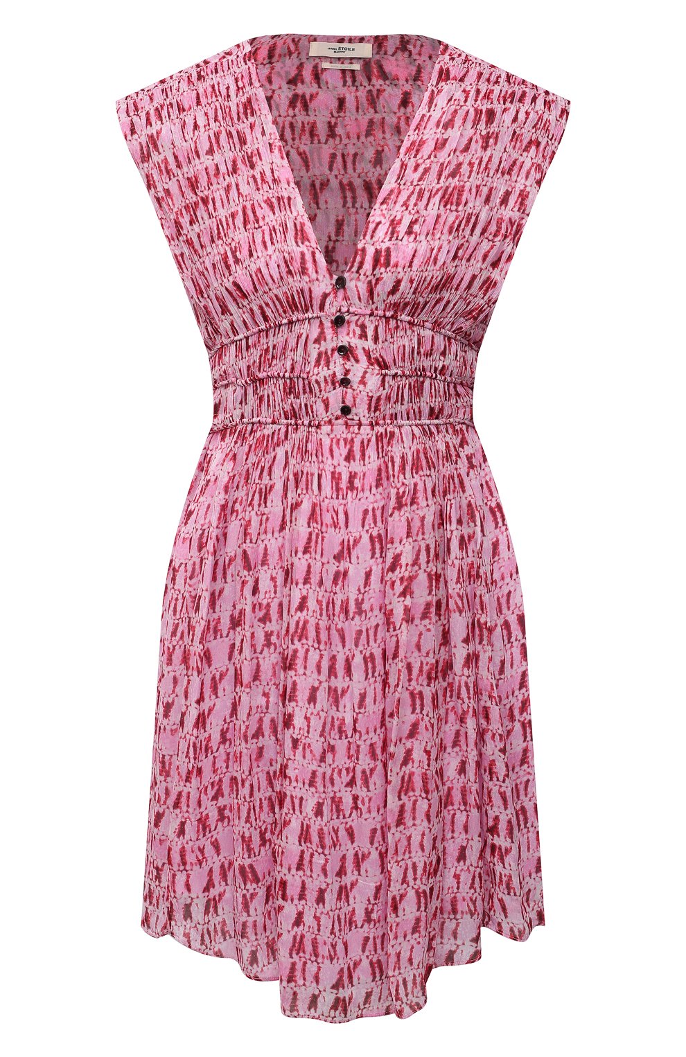 Платье из вискозы ISABEL MARANT ETOILE красного цвета по цене 56650 руб., арт. R01898-21P029E/SEGUN, фото 1 Платье из вискозы ISABEL MARANT ETOILE, арт. R01898-21P029E/SEGUN, фото 1