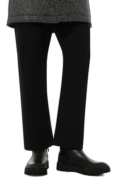 Кожаные ботинки nudd BLU BARRETT темно-коричневого цвета по цене 58250 руб., арт. NUD-13153.8, фото 3 Кожаные ботинки nudd BLU BARRETT, арт. NUD-13153.8, фото 3