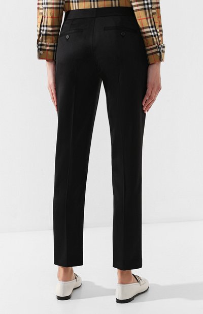 Шерстяные брюки BURBERRY, арт. 8008281, фото 4